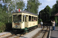Wagen 8 in der Ausweichstation Schableder