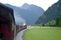 Kurz vor Mayrhofen.