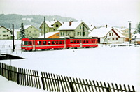 Der selbe Zug wie im vorigen Bild, jedoch nur ein paar Meter weiter.