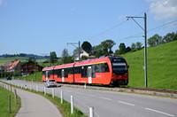 ABe 4/12 zwischen Appenzell und Weissbad