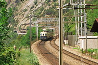 Regionalzug 3570 bei der Rarnerkumme