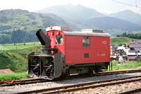 In Disentis steht die Xrot e Nr. 4932