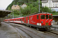 Deh 4/4 Nr. 91 in Göschenen