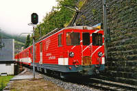 Deh 4/4 II  bei der Ausfahrt von Göschenen nach Andermatt