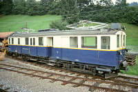 Gepäcktriebwagen BDe 4/4 Nr. 28 in Gstaad