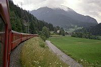 Kurz vor Tiefencastel