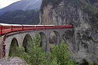 Auf dem Landwasserviadukt