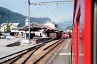 Ge 4/4 II Nr. 625 in Ilanz