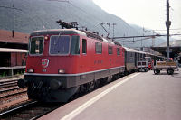 Re 4/4 Nr. 11 167 in Chur.