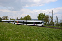 RABe 526 708 und 743 bei Münsterlingen Spital