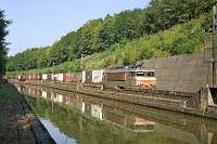 22 249 ist mit einem Güterzug in Richtung Saverne unterwegs.