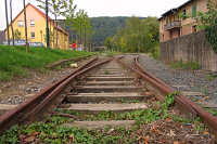 Der Ottrotter Bahnhof.