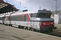 Die BB 15047 in Strasbourg.