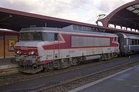 Die BB 15059 in Strasbourg.