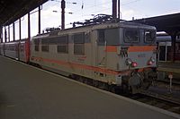Die BB 116673 in Strasbourg.