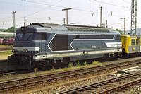 Die BB 67512 in Saarbrücken.