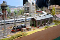 Modellbahnfreunde Bliesen, Lokschuppen mit 78er