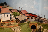 Endbahnhof der Nebenbahn