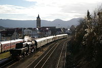 Einfahrt Bahnhof Balingen