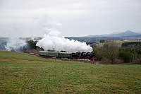In der Steigung zwischen Erzingen und Dotternhausen