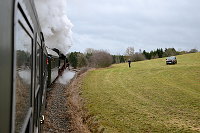 Mit Volldampf den Berg rauf