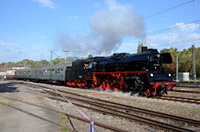 Bahnhofspendel mit 23 1097