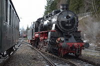 Impression aus dem Museumsbahnhof Seebrugg