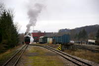 Die sächsische VI K dampfte heran ...