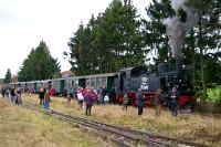 Bei der Rückfahrt ist das Maschinchen nun richtigherum am Zug.