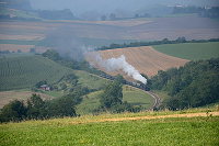 P8 "2455 Posen" auf Bergfahrt vom "Vier-Bahnen-Blick" fotografiert.