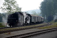 Inzwischen hat der Zug Zollhaus-Blumberg erreicht und rangiert noch ein bisschen.