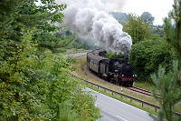 Auf Bergfahrt nach Epfenhofen.