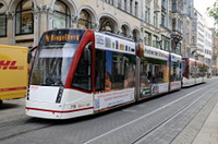 Wagen 3 beim Hauptbahnhof in Richtung Söfflingen.