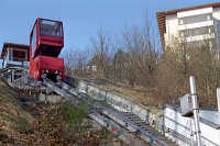 Fahrt von der Mittelstation zur Talstation.