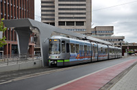 Wagen 2527 an der Endhaltestelle Hauptbahnhof/ZOB