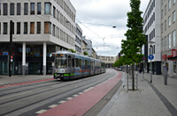 TW 2540 in der Kurt-Schumacher-Strasse