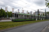 TW 2507 bei der Haltestelle Steintor