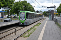 TW 3122 an der Haltestelle Clausewitzstrasse