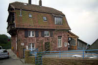 Die Bergstation auf 550 m Höhe.