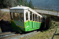 Wagen 1 auf Bergfahrt.