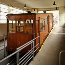 Wagen 1 in der Talstation.