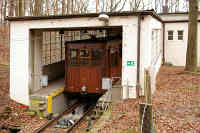 Wagen 1 in der Bergstation.