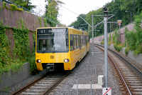 Bei der Haltestelle Silberwald habe ich Wagen 3114 fotografiert.