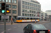 Wagen 3 beim Hauptbahnhof in Richtung Söfflingen.