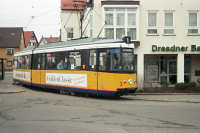 Die Wendeschleife in Söfflingen ist um einen Häuserblock geführt.