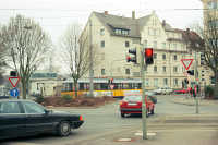 Haltestelle Westplatz mit Wagen 1.