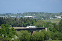 442 200 auf dem Stockerbachviadukt