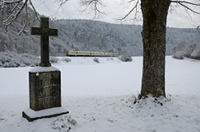 612 109 und 137 bei einem Feldkreuz