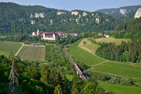 218 429 vor der Klosteranlage Beuron