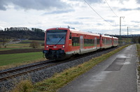 Drei 650er bei Entringen